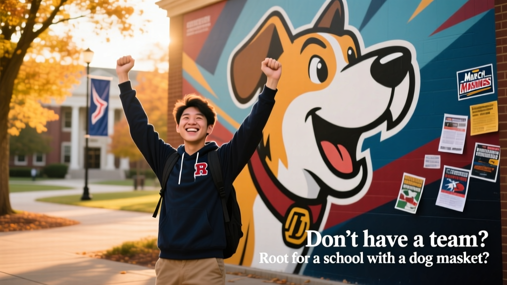 Don’t Have a Team for March Madness? Root for a School With a Dog Mascot