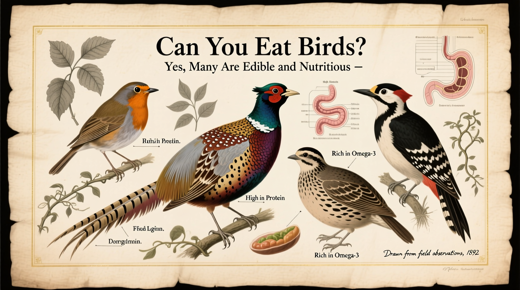 can you eat birds