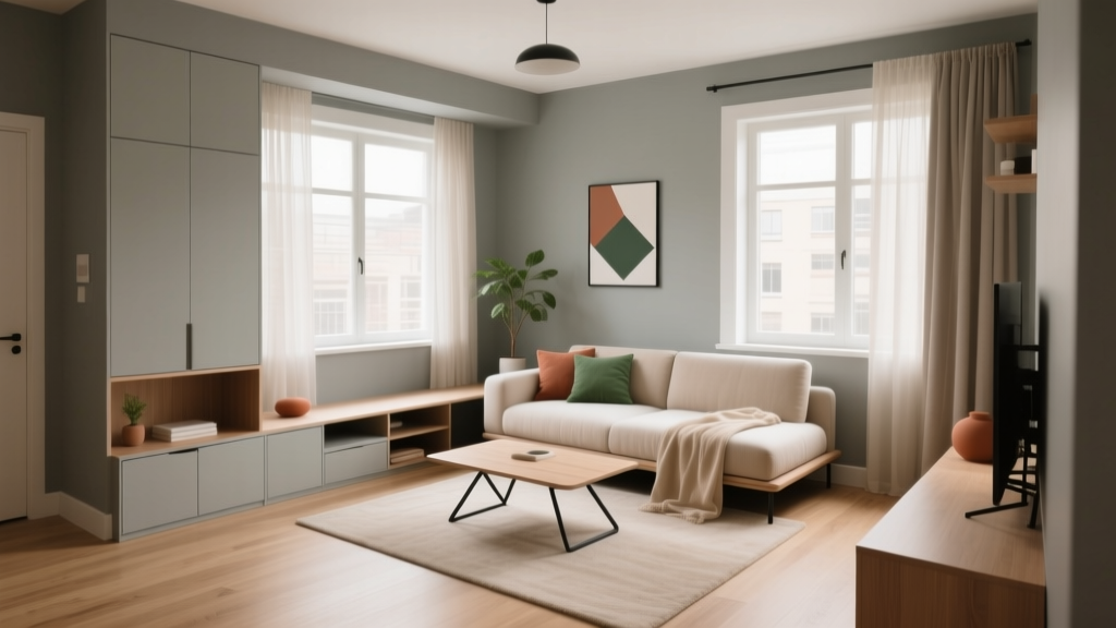 Small Apartment Living Room Ideas: Smart & Stylish