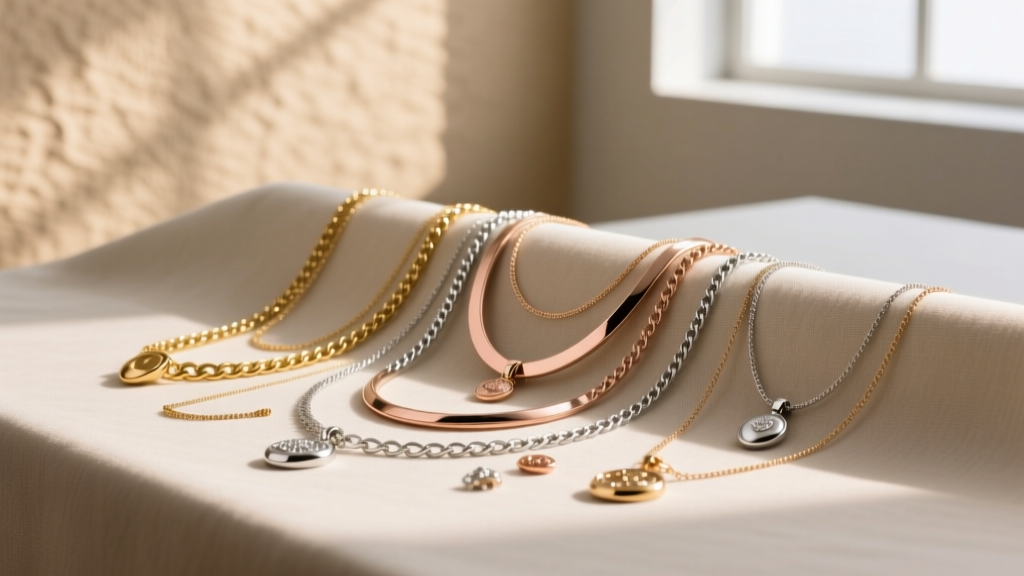 Yes, You Can Layer Necklaces of Different Metals (Here’s How)