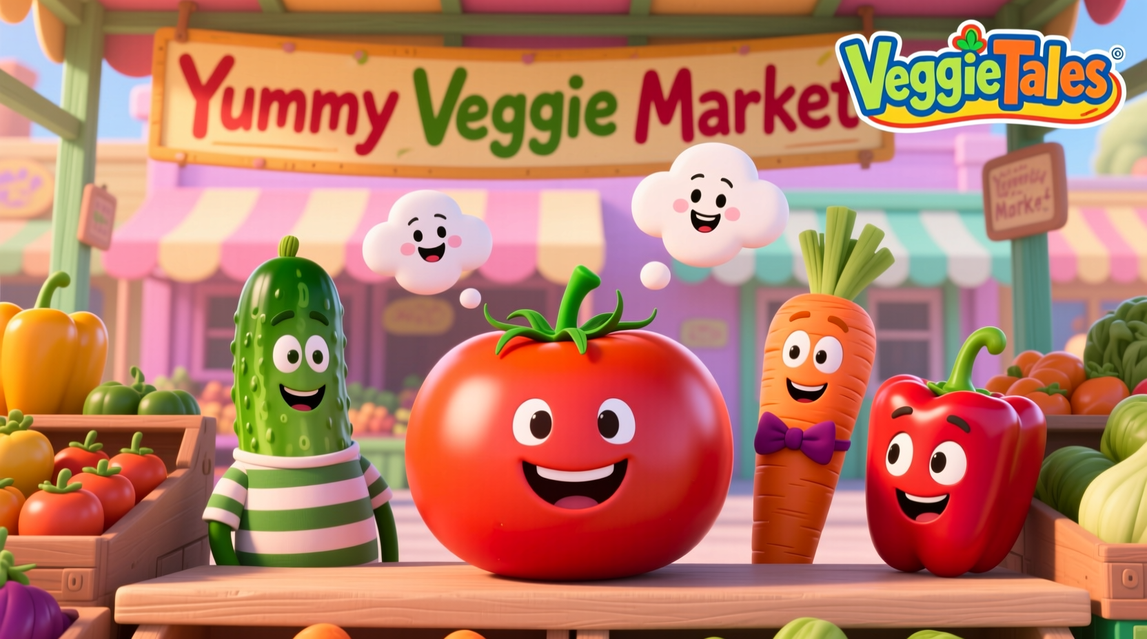 tomato on veggietales