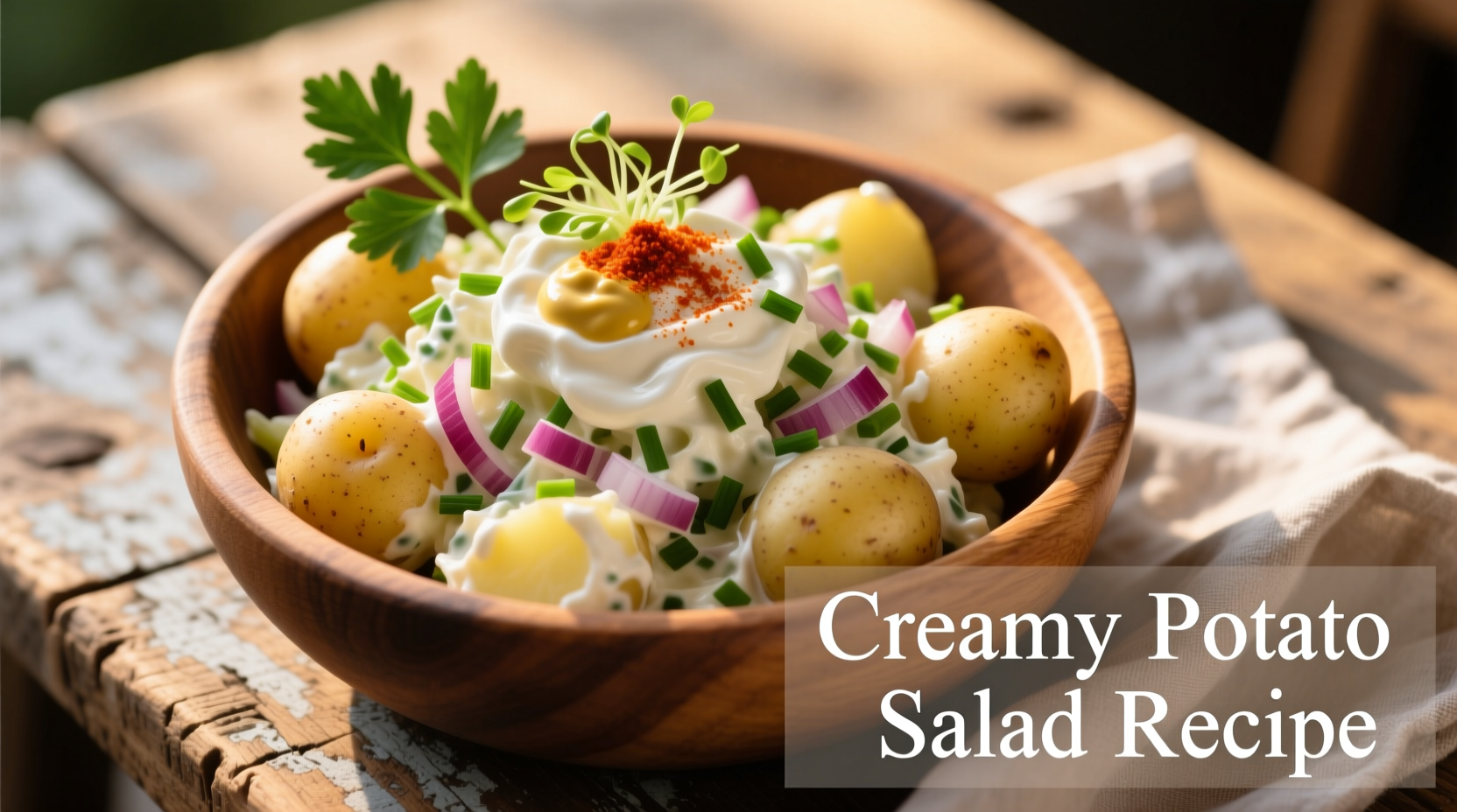 Perfect Creamy Potato Salad Recipe in 30 Minutes