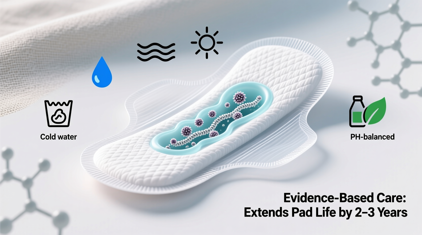 how to wash cloth pads without losing absorbency