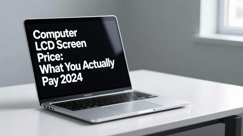 Computer LCD Screen Price What You Actually Pay 2024: 7 Hidden Fees That Inflate Your Bill (And How to Slash $87–$212 Off the Final Total)