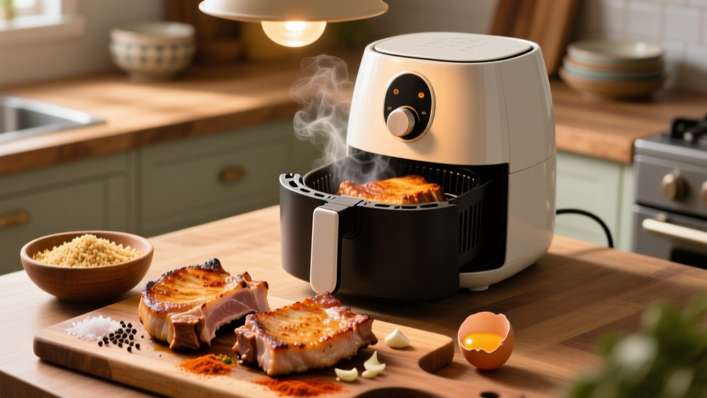 Best Air Fryer Pork Chops Recipe (Crispy & Juicy!)