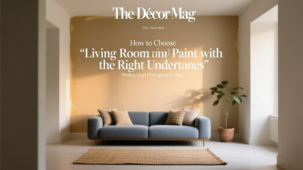 Living Room Paint Undertones: Choose Right (2026)