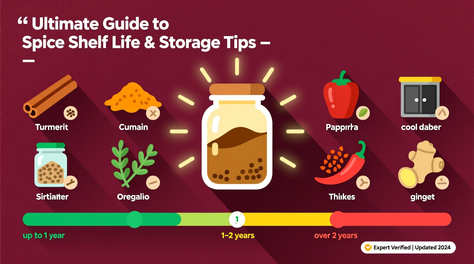 ultimate guide to spice shelf life and storage tips