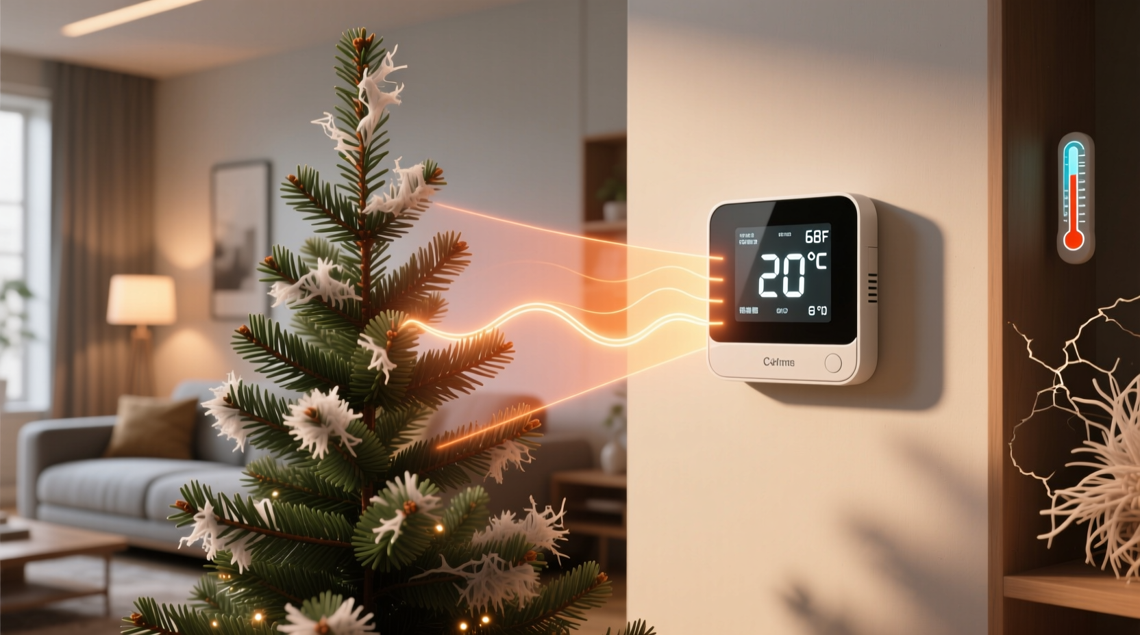 do programmable thermostats affect artificial christmas tree material longevity