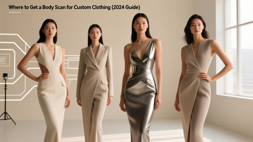 Where to Get a Body Scan for Custom Clothing (2024 Guide)