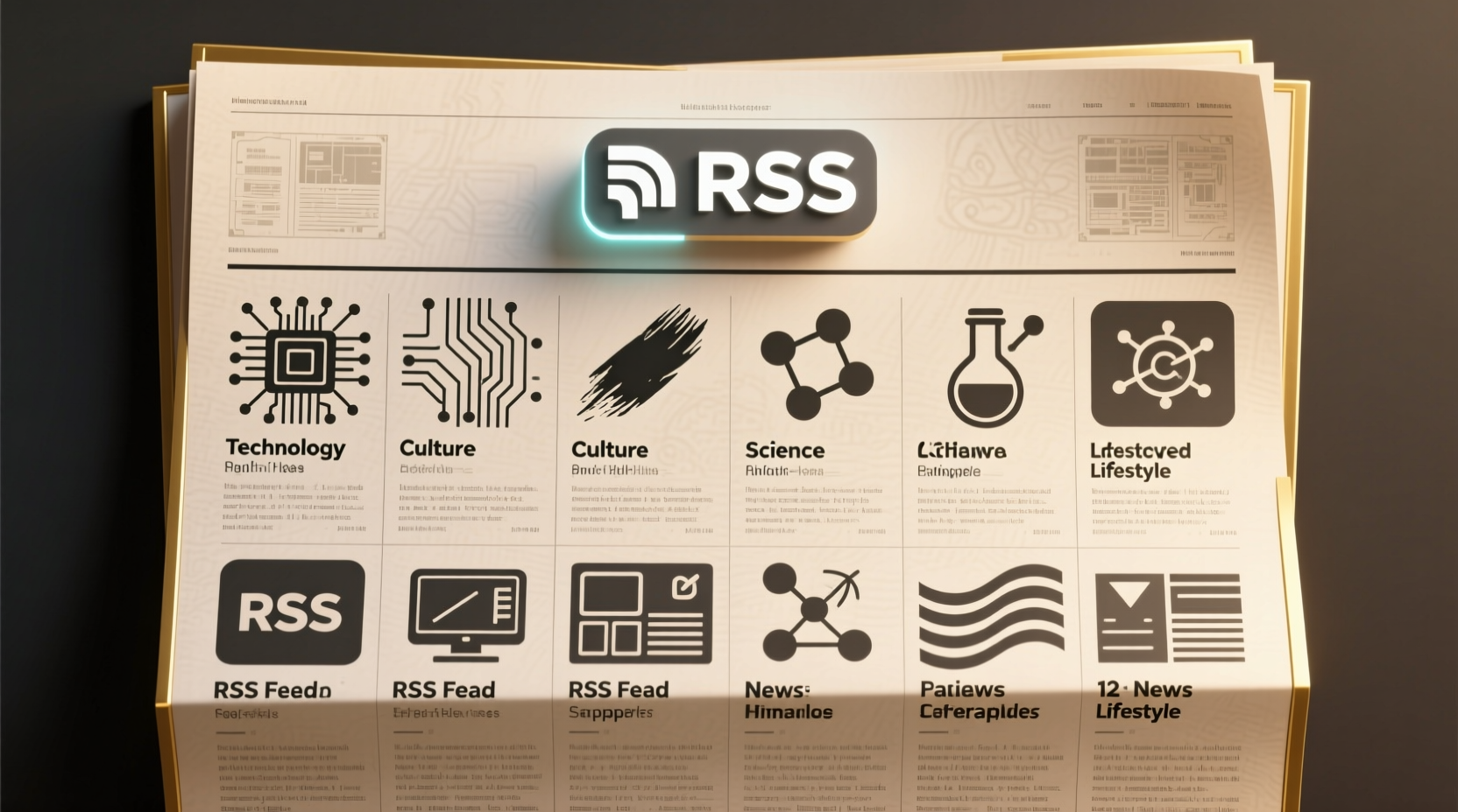 turn your favorite rss feeds into a newspaper with feed