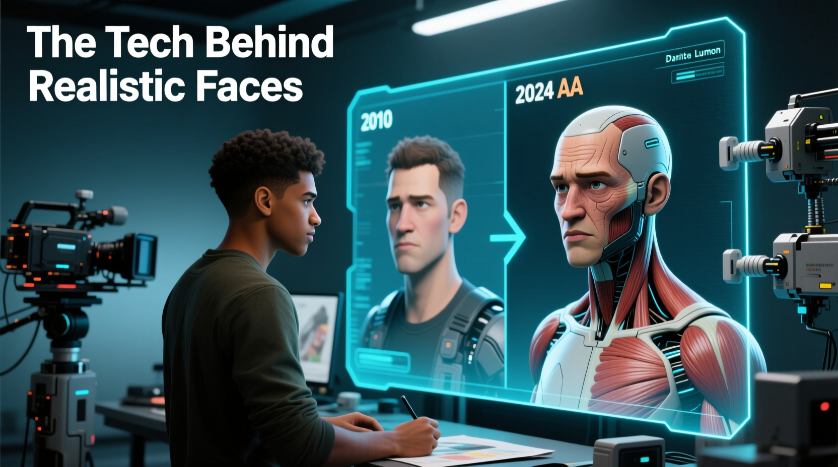 why do video game characters look more realistic now tech behind facial animation