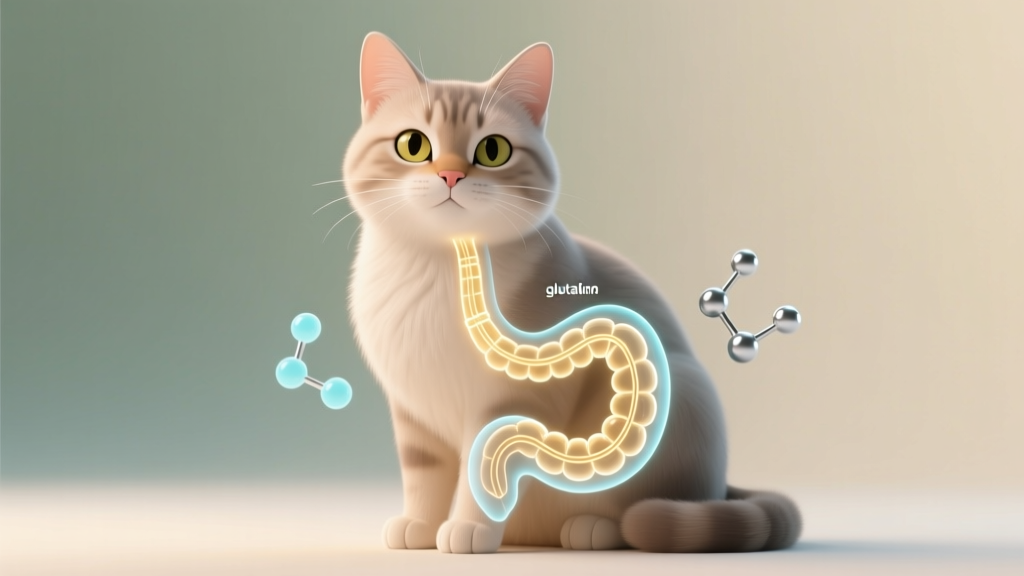 Why Cats Need Dietary Glutamine for Gut Lining Health