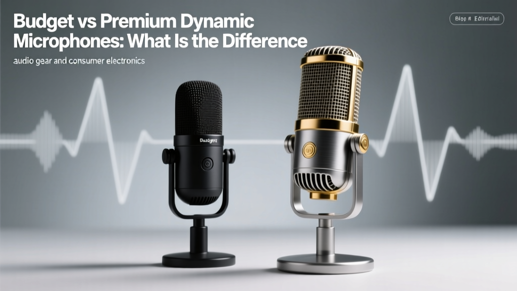 Budget vs Premium Dynamic Microphones (2026)