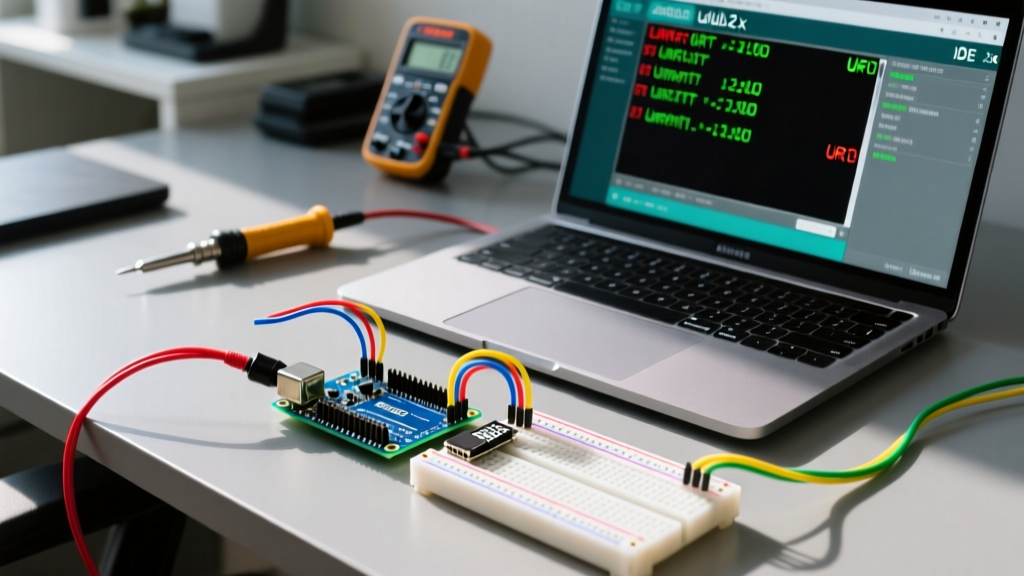 How to Open Serial Monitor in Arduino IDE 2.x: Debugging UART & BME280 Sensor Data
