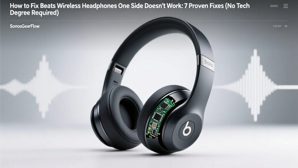 Fix Beats Wireless Headphones One Side Doesn’t Work (2026)