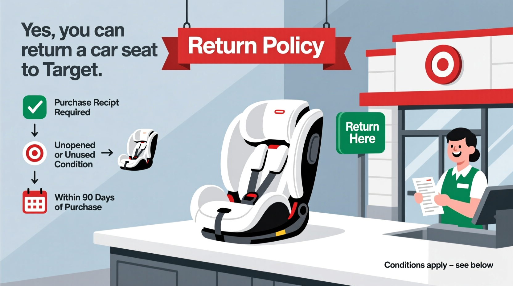 can you return a car seat to target
