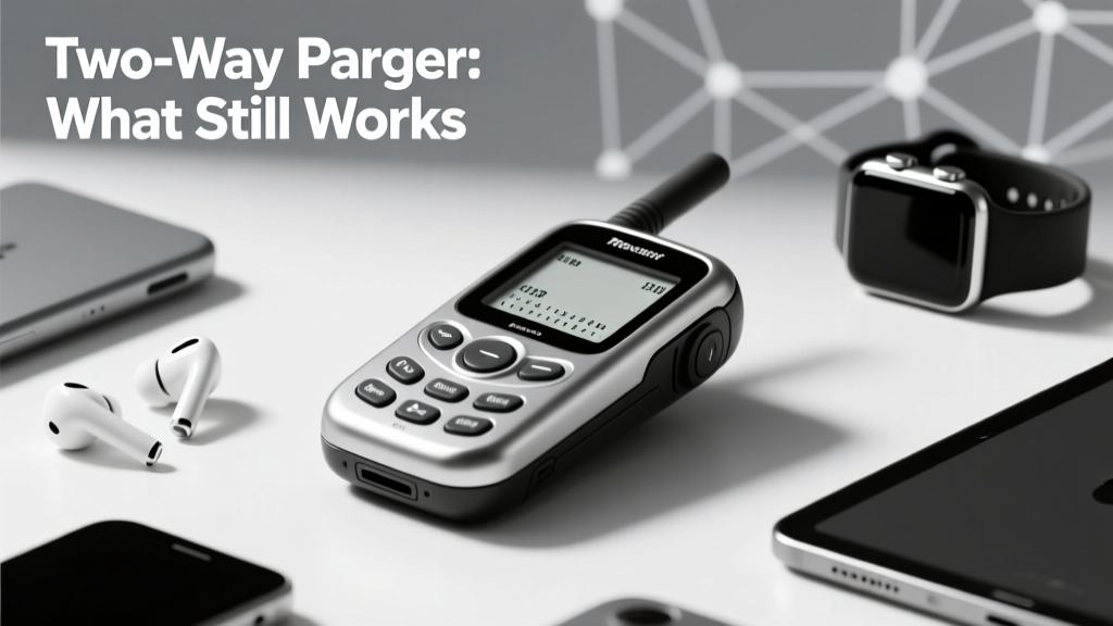 Two-Way Pagers That Still Work in 2025