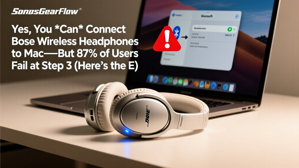 Bose Headphones on Mac: Fix Bluetooth & Audio Issues