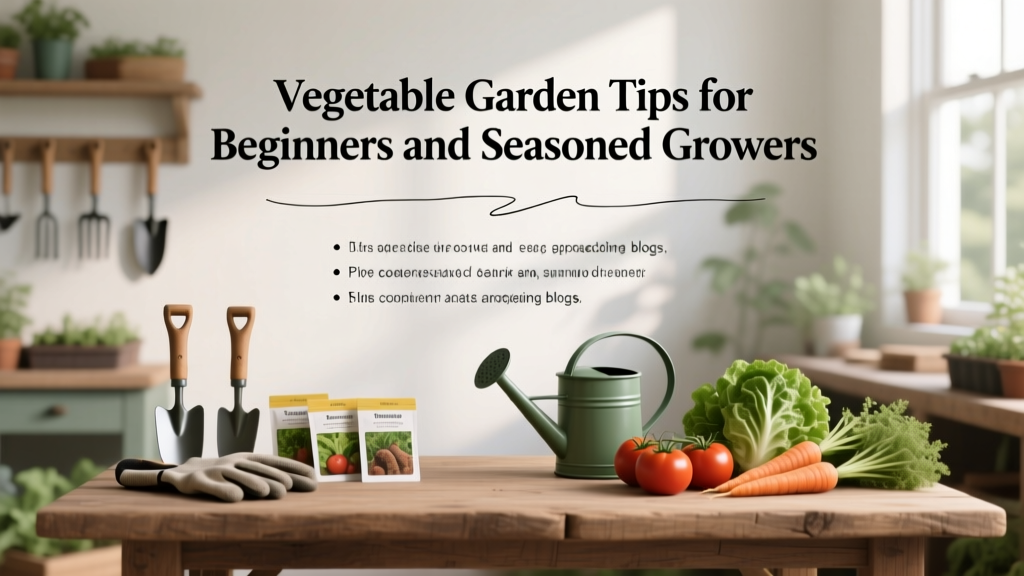 Vegetable Garden Tips for Beginners and Seasoned Growers