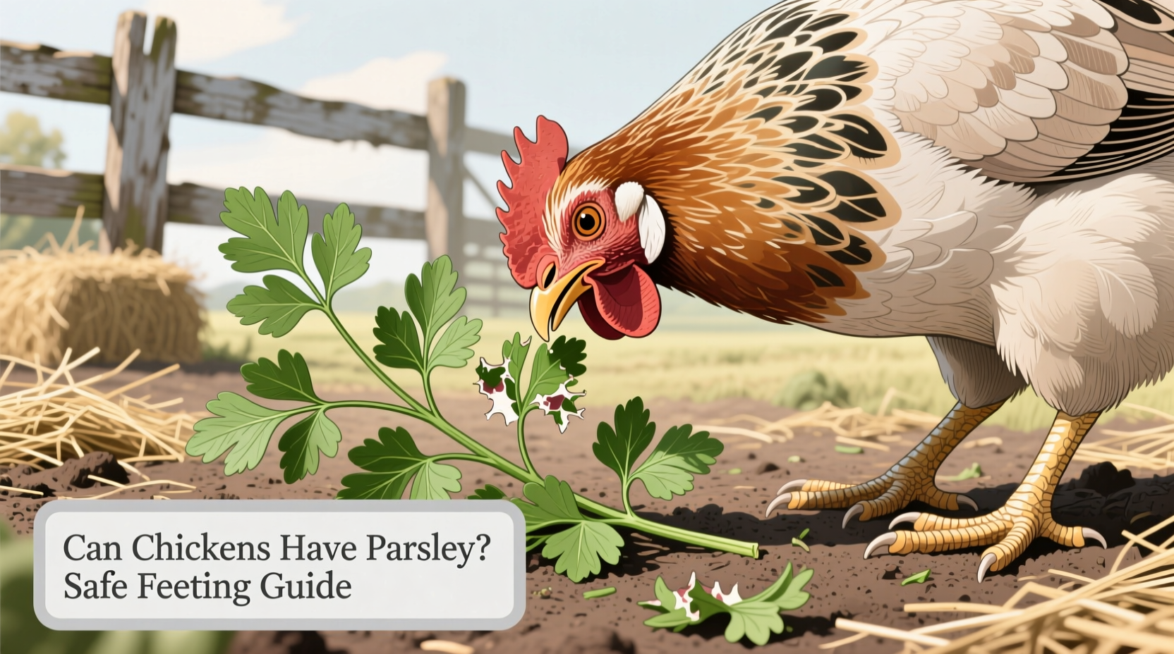 Can Chickens Have Parsley