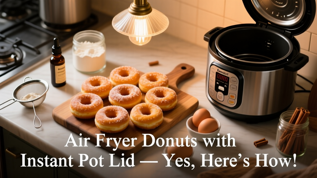 Air Fryer Donuts Using Instant Pot Lid: Easy Recipe