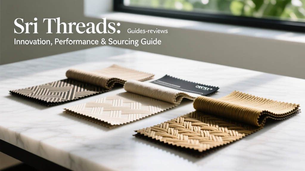 Sri Threads: Innovation, Performance & Sourcing Guide