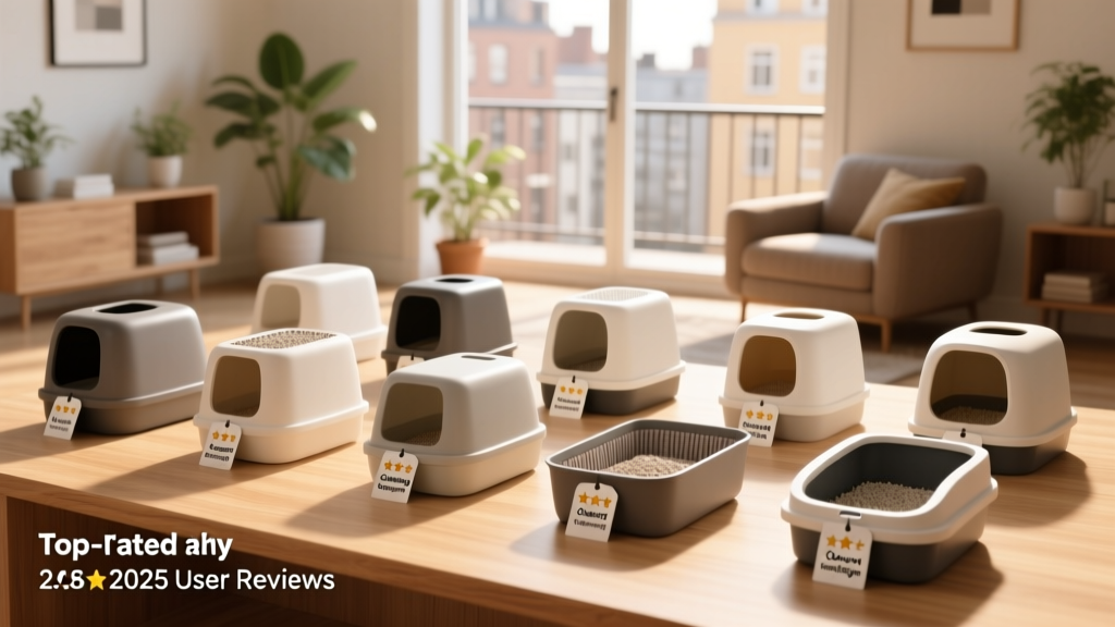 10 Best Cat Litter Boxes for Small Apartments – 2025 Reviews & Top Picks