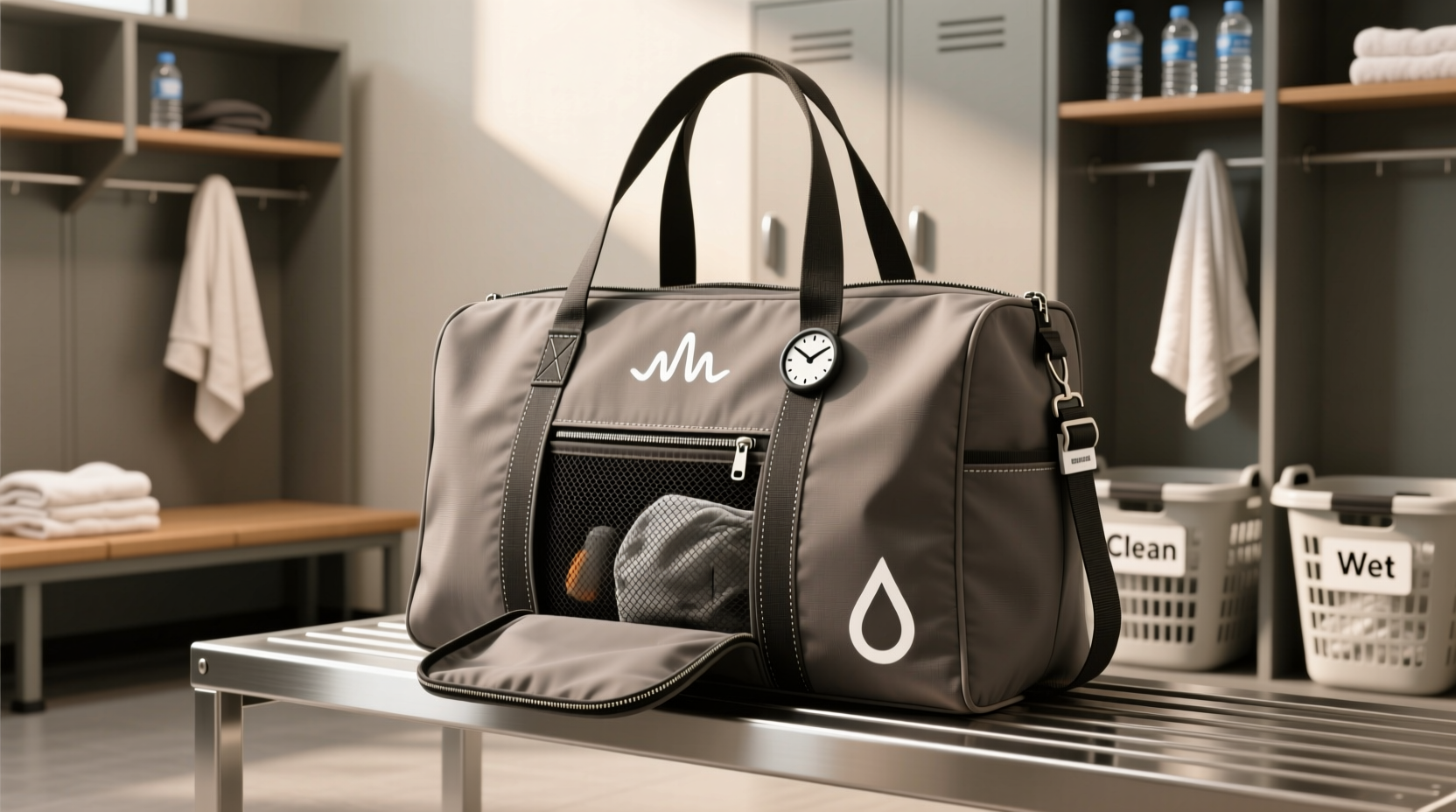 how to sanitize grocery totes used for gym clothes