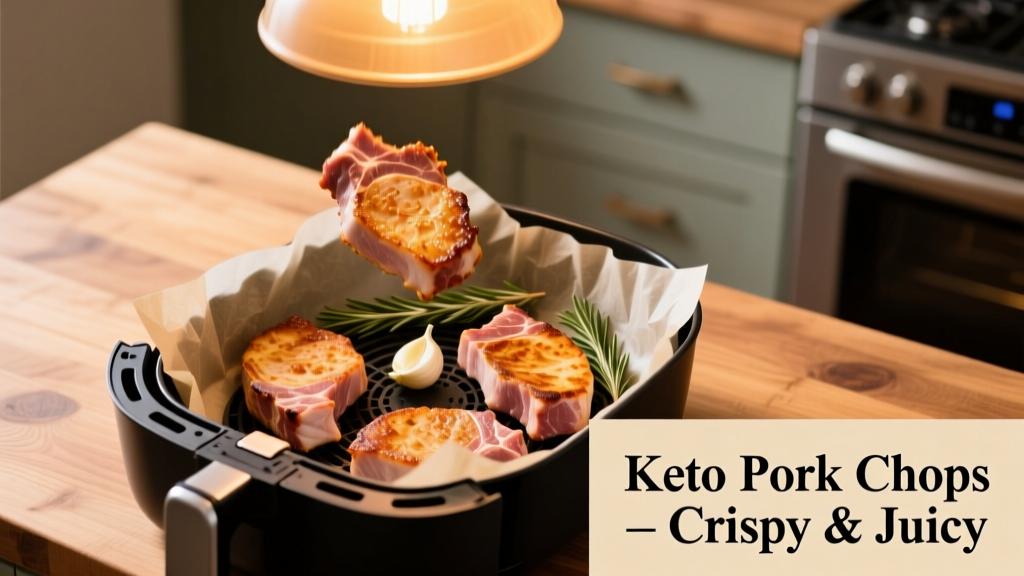 Keto Pork Chops in Air Fryer: Crispy, Juicy & Budget-Smart
