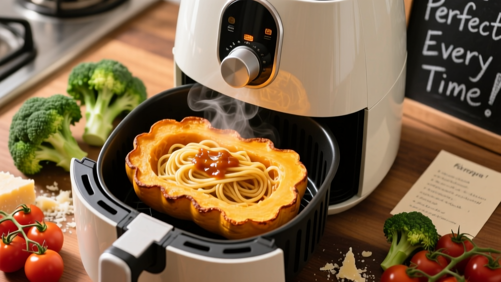 Spaghetti Squash Air Fryer Time: Crispy & Perfect