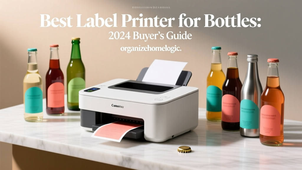 Best Label Printer for Bottles: 2024 Buyer’s Guide