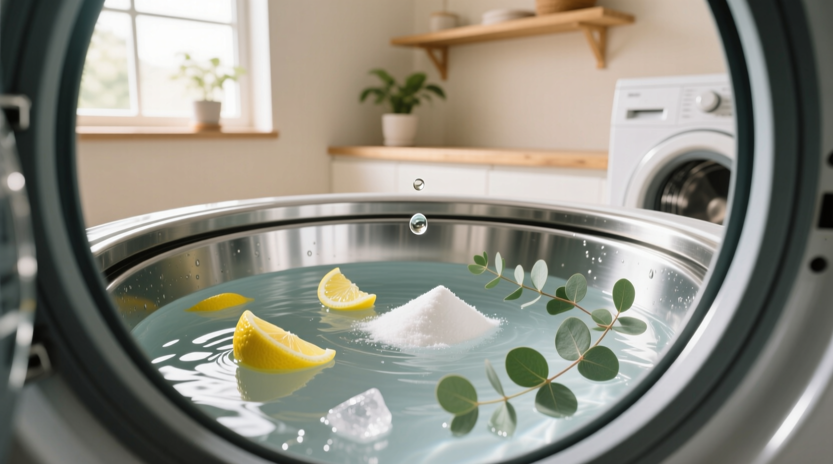 natural washing machine deep clean