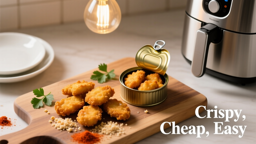 Air Fry Canned Chicken Nuggets: Crispy & Budget-Friendly