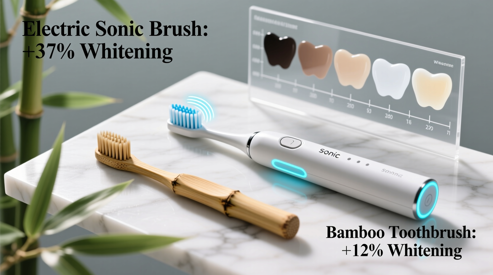 bamboo toothbrush vs electric sonic brush which actually whitens teeth better