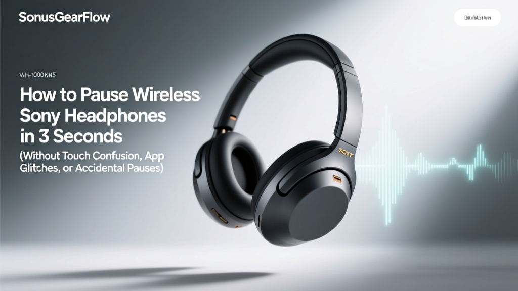 How to Pause Sony Wireless Headphones (2026)
