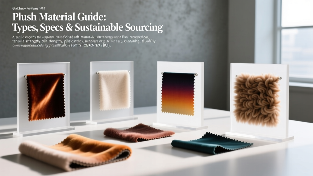 Plush Material Guide: Types, Specs & Sustainable Sourcing