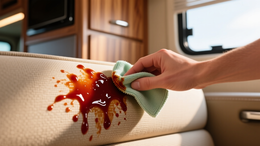 Proven & Easy: How to Get BBQ Sauce Out of RV Fast