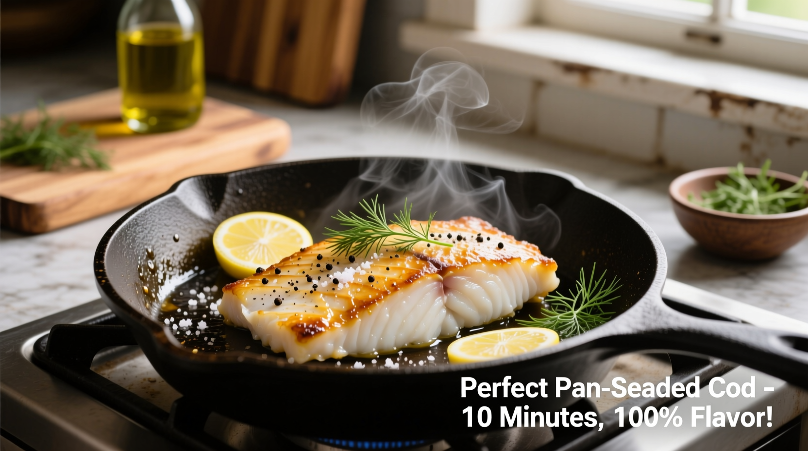 how to cook cod in a pan