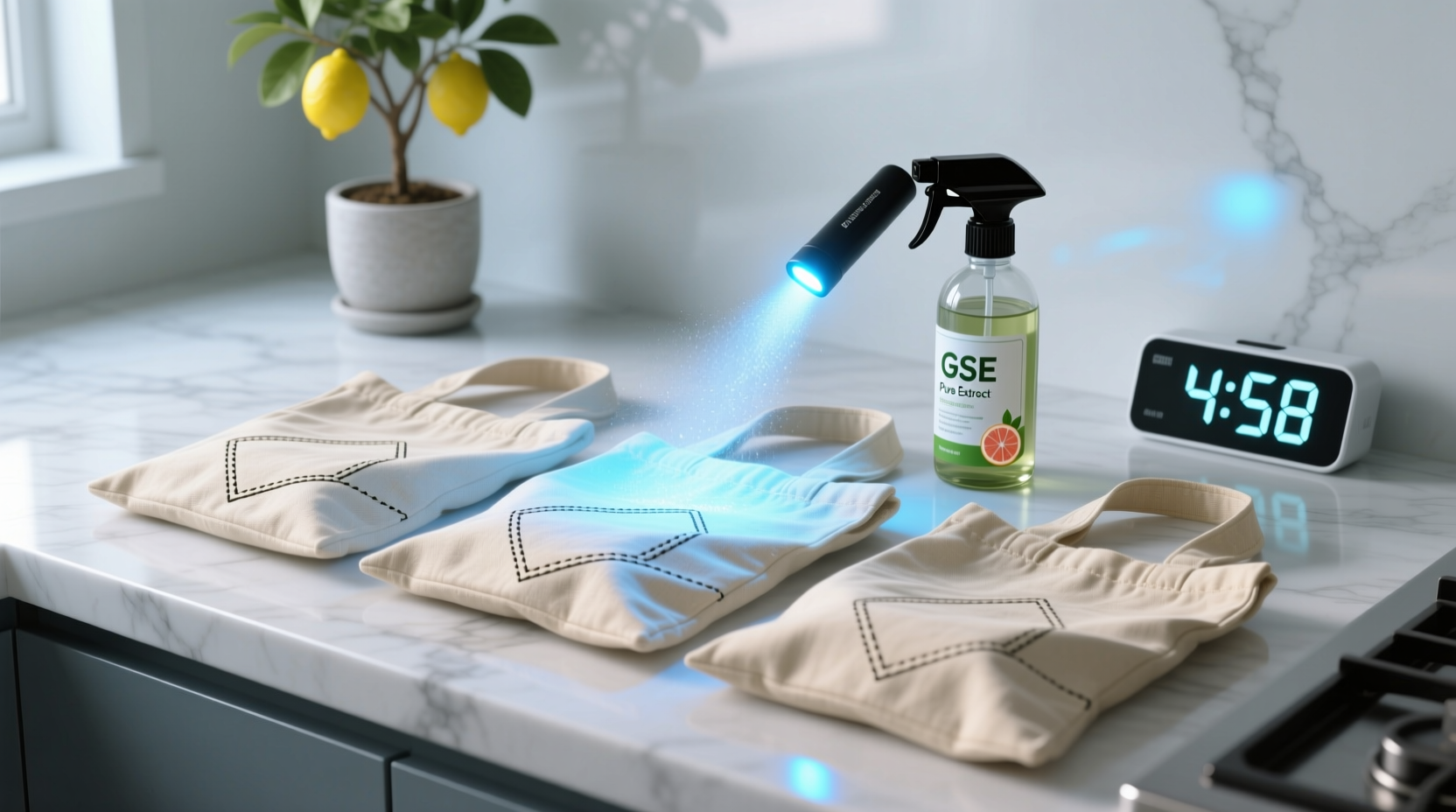 eco friendly cleaning tips sanitize bags safely