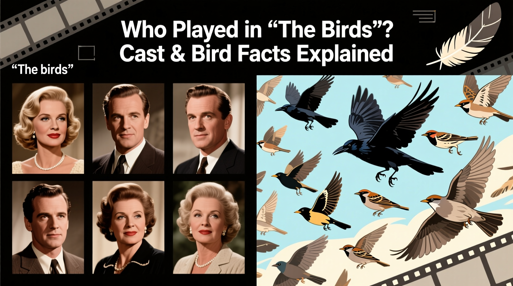 Who Played in The Birds? Cast and Bird Facts Explained