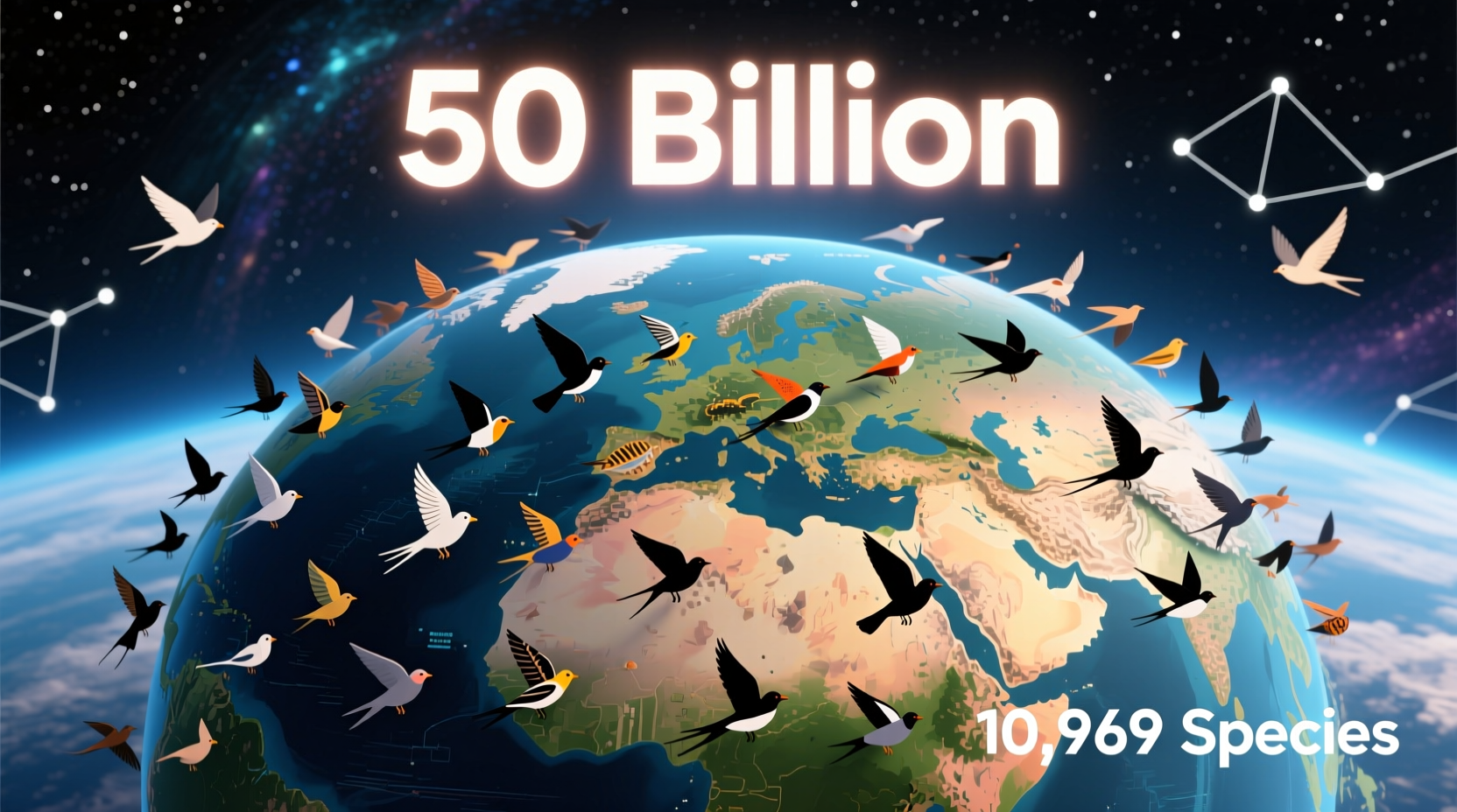 how many birds are there