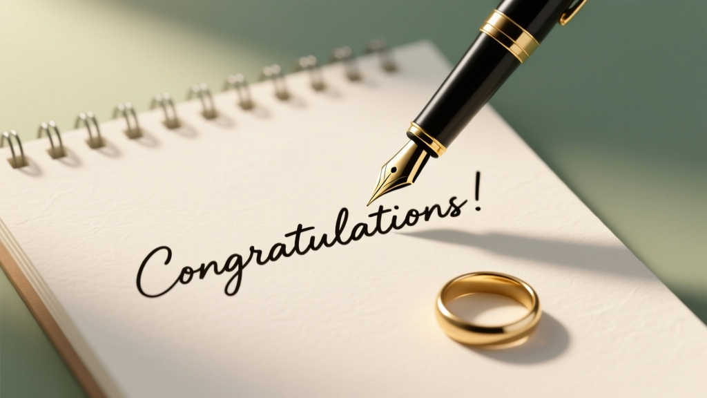 Wedding Congratulations Messages That Actually Work