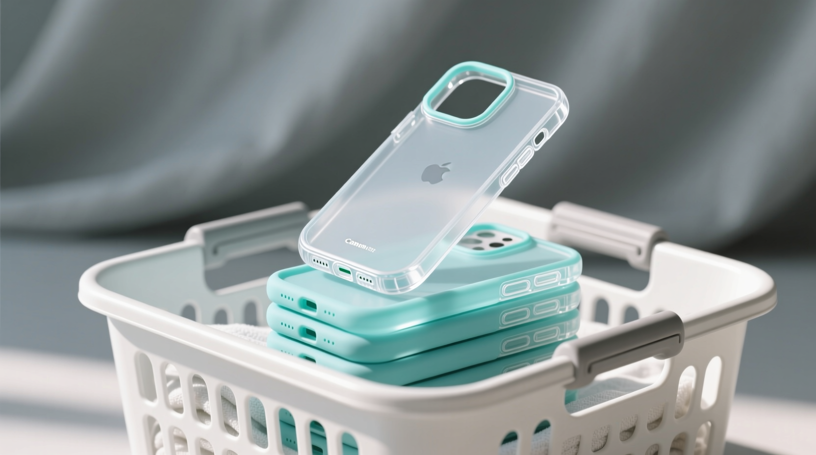 clean silicone phone cases in laundry safely