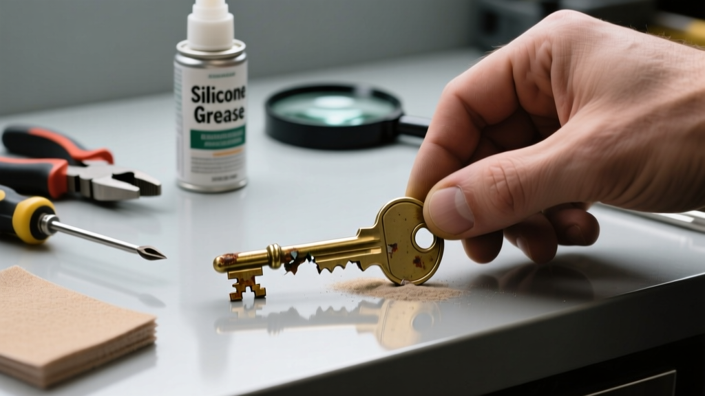 Fix a Broken Door Key Causing Squeaking or Grinding