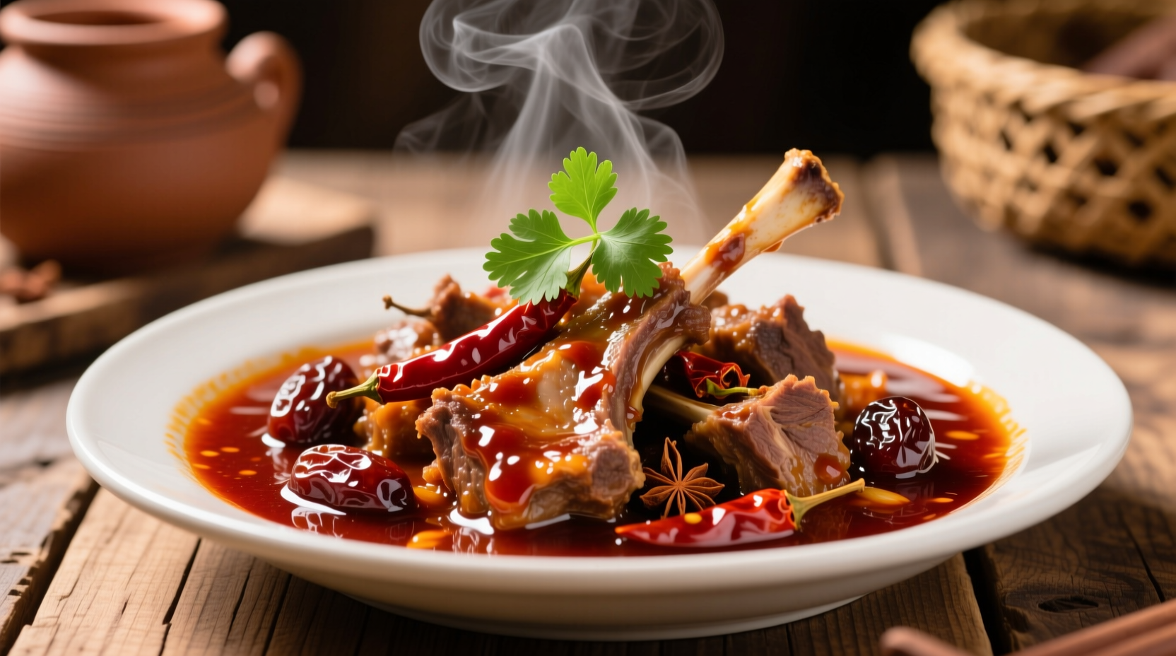 for this easy lamb braise the secrets in the chili date paste