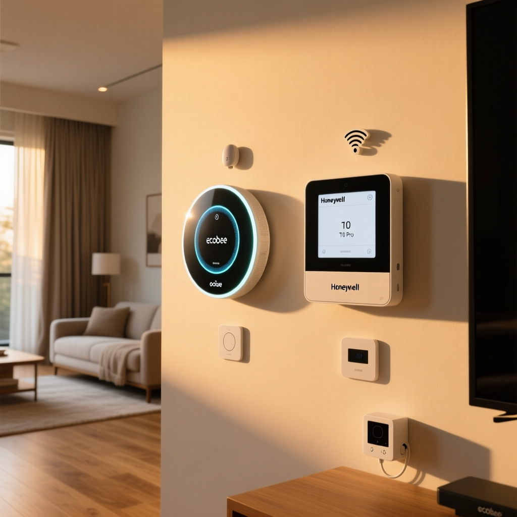 Ecobee Smart Thermostat vs Honeywell Home T10 Pro: Complete Comparison