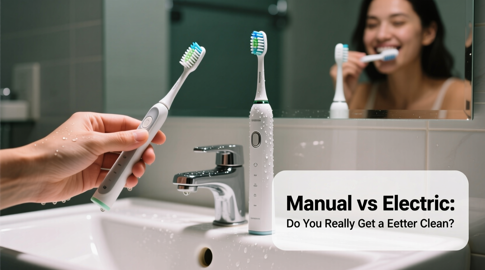 manual toothbrush vs electric toothbrush do you really get a better clean