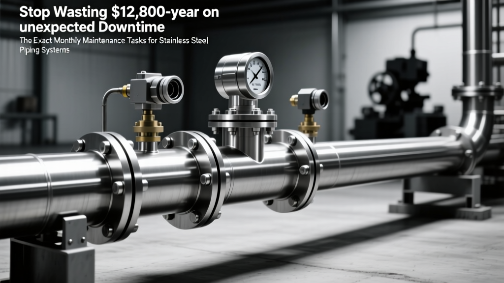 Stainless Steel Pipe Maintenance: ASME B31.3 Compliance