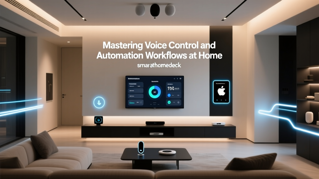 Mastering Voice Control and Automation Workflows at Home
