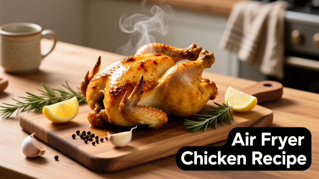 How to Air Fry Chicken Whole: Crispy, Juicy & Safe